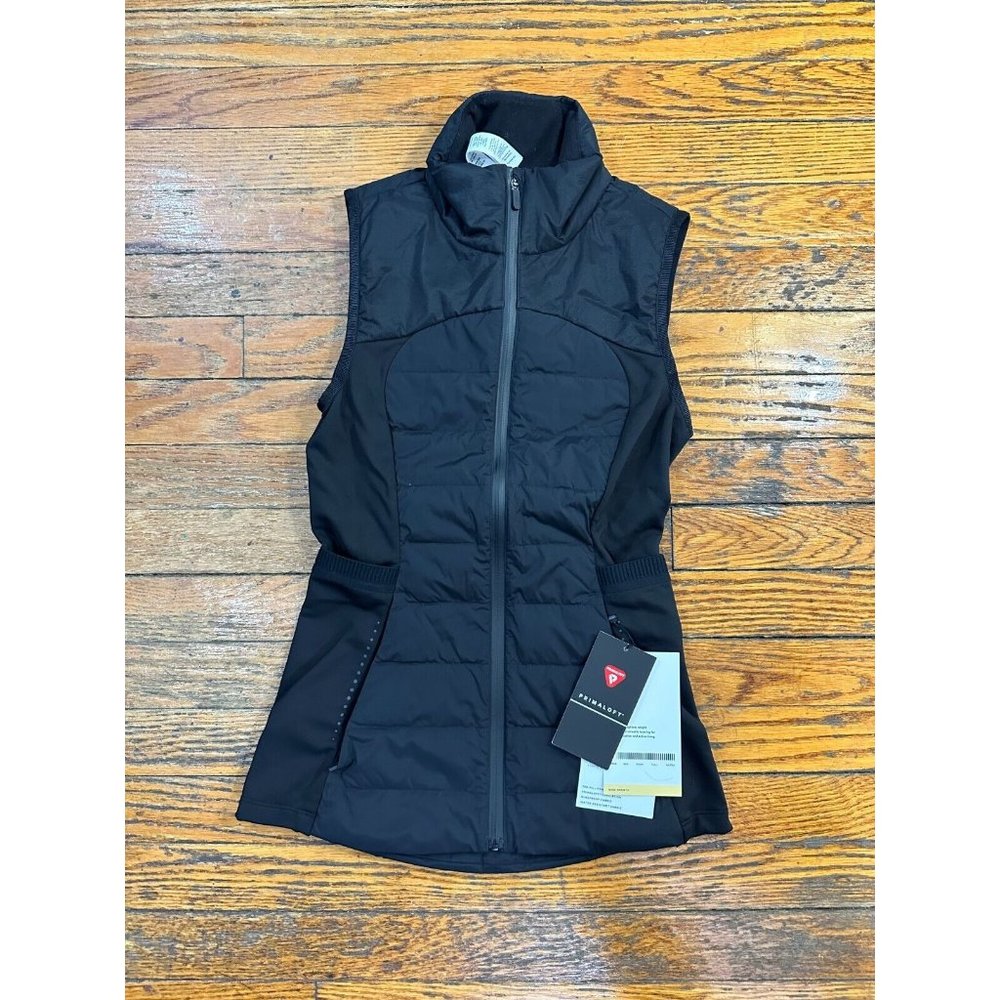 SOLD — Lululemon Down for It All Vest Color Black Size 0